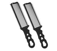 Vaguelly 2 Piezas Peine para Cortadora de Peluquero Peine para Hombres y Mujeres de Corte para Peluquería de Estilo para Pelo