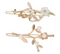 Vaguelly 2 piezas Pinzas para Pelo Flor y Elegantes Unidades Accesorios de Moda para Mujeres y Niñas Tocados Delicados para Fiestas y Bodas