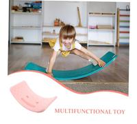 Vaguelly 2 Piezas Tabla de Equilibrio Infantil de Resistente Juguete Oscilante para Pequeños para Mejorar Coordinación y Concentración Casa Color Rosa