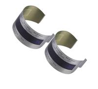 Vaguelly 2 Piezas Termómetro Digital Inoxidable para Botellas de Vino Diseño de Pulsera Temperatura Rápida y de Leer Herramienta de Cocina Práctica y Portátil