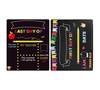 Vaguelly 2 Pizarras Borrables Multifunción Tablero de Pvc y Almacenamiento Conveniente, Ideales Temporada de Regreso a Clases
