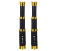 Vaguelly 2 telescopios Piratas: Mini telescopio de plástico Plegable de Mano - Suministros para Fiestas Piratas, Festivales, Disfraces, Juguete monocular de Mano