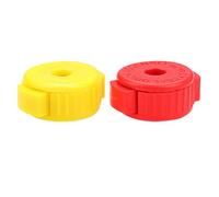 Vaguelly 2 Tuercas de Liberación Rápida Paquete de 2 Piezas para Platillos de Batería, Accesorio de Plástico Diseño Push-in, Adecuado para Bateristas