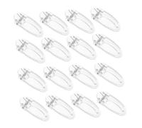 Vaguelly 20 Piezas Clips de Pelo Transparentes para Pinzas Diseño Antideslizante para Niñas y Mujeres Accesorios para Diversas Ocasiones