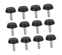 Vaguelly 20 Piezas Niveladores Ajustables para Muebles con para Patas de Mesa y Silla Fácil Instalación Protección de Ajuste para Nivelación