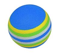 Vaguelly 20 Piezas Pelota de Práctica de EVA Flexible, Suave y Elástica | Ligera, para Golpeo Corto y Uso Interior, Diseño Arcoíris, Venta por Juego Color Aleatorio