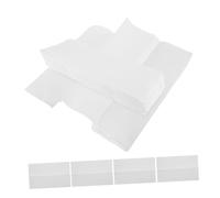 Vaguelly 200 Piezas Toallas Desechables Unidades Papel Absorbente Suave Servilletas para Baños de Invitados Cocina Fiestas Toallas Blancas de Uso Práctico