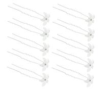 Vaguelly 20Piezas Horquillas De Novia Flor De Accesorio Ligero Para Bodas y Fiestas Decoraciones De Atractivas