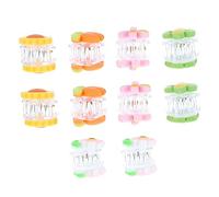 Vaguelly 20piezas Horquillas De Resina Para Pelo De Niña Mini Pinzas Decorativas