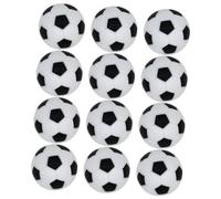 Vaguelly 24 Piezas Pelotas de Futbolín de Mesa Mini Bolas Repuesto para Fútbol de Mesa Accesorios para Sustitución Fácil y Divertida