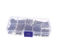 Vaguelly 240piezas Kit De Tornillos De Guitarra De Accesorios De Montaje Para Guitarras Eléctricas Resortes y Tornillos De Inoxidable Para Mantenimiento y Proyectos Negro