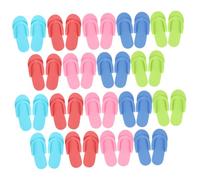 Vaguelly 24pares Pantuflas Mujer Zapatillas Piscina Desechables Para Fiesta y Pedicura