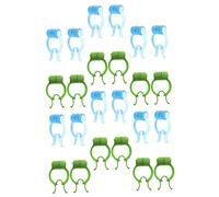 Vaguelly 24piezas Clip De Ejercicio De Respiración Pinzas Tapón Para Hemorragias Pinza Nasal Casa Accesorios Para Yoga y Ejercicios De Respiración