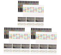 Vaguelly 24piezas Pegatinas Para Diapasón De Guitarra Adhesivos Para Principiantes Escalas De Guitarra Acústica y Eléctrica Sin Residuos Fácil De Retirar Compatible Clásicas y