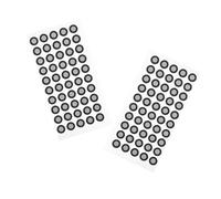 Vaguelly 2hojas Marcadores Reflectantes Digitales para Escaneo Película De Puntos De Reflexión para Seguimiento De Dots Pack Puntos Alta Resistencia y Flexibilidad