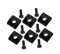 Vaguelly 2juegos Puente De Trémolo Tornillos De Cejuela Abrazaderas De Cejuela De Guitarra Repuesto De Guitarra Bloques De Tuercas De Bloqueo De Hierro Con Tornillos Hexagonales Eléctrica