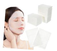Vaguelly 2paquetes Pack Almohadillas De Algodón Estirables Hidratantes Para Rostro Toallitas Faciales Multiusos Para Maquillaje y Limpieza Unidades Por Paquete Para Compresas Húmedas
