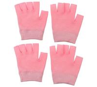 Vaguelly 2pares Guantes De Gel Hidratantes Para Cuidado De Manos De Guantes Spa Para Eczema Protección y Hidratación Casa y Rosa