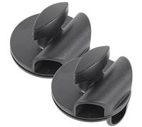 Vaguelly 2piezas Abrazaderas Para Micrófono Giratorias De Metal Resistente Pinzas Ajustables Para Soporte De Brazo Boom Para Uso Estudio y Escenario