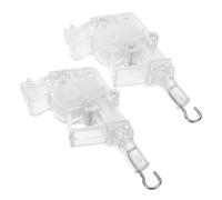 Vaguelly 2piezas Accesorios para Mecanismo De Control De Gancho Repuestos De Plástico para Enrollables De Ventana Kit De Instalación para Mejoras