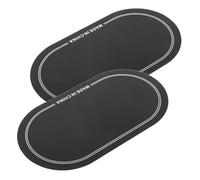 Vaguelly 2piezas Almohadillas Protectoras Para Parches De Bombo Amortiguador De Pedal Proyección Para Improvisación