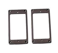 Vaguelly 2piezas Anillos De Montaje De Pastillas Humbucker Metal Plano Resistente Fácil Instalación Para Guitarras