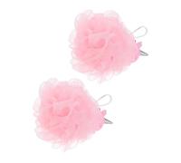 Vaguelly 2piezas Bola De Malla De Ducha De Unicornio Exfoliante Para Niño Niña Textura Suave Masaje Corporal Portátil Para Baño Infantil