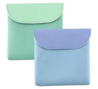 Vaguelly 2piezas Bolsa para Guardar Toallas Sanitarias De Organizador De Compresas Menstruales Bolsa Práctica Período Portátil para Viajar