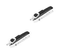 Vaguelly 2piezas Capo De Guitarra Para Guitarra Acústica Eléctrica Ukelele y Fácil De Usar y Reubicar Sin Alterar La Afinación