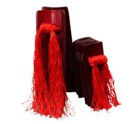 Vaguelly 2piezas Conjunto Infantil Allegro De Bambú Para Representaciones Instrumento Musical Tradicional Chino Kuaiban De Percusión Para Teatro y Principiantes