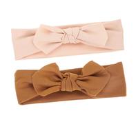 Vaguelly 2piezas Diademas Lazo Para Niña Pequeña Accesorios Cabello Para Fiesta Infantil Material Suave