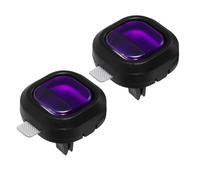 Vaguelly 2piezas Difusor de Aromaterapia para Coche Clips Aplicables para Rejilla de Ventilación para Decorar el Interior del Coche y Mejorar la Estética