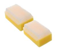 Vaguelly 2piezas Esponjas Sensory Brush Para Bebés y Cepillo De Masaje Para Cabello y Cabelludo y Seguro Infantil Crecimiento Sensorial Integración