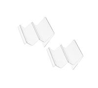 Vaguelly 2piezas Estantes Acrílicos Expositores De Escritorio Expositor Para Billeteras y Gafas