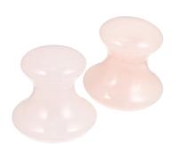 Vaguelly 2piezas Herramientas Gua Sha De Cristal Para Masaje Facial y Corporal Forma Hongo Suaves y Duraderas Tablas De Raspado Para Spa y Levantamiento De Piel