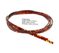 Vaguelly 2piezas Tiras Laterales De Guitarra Tira De Ribete Abs Para Guitarra De Filete Para Decoración De Instrumento Músical