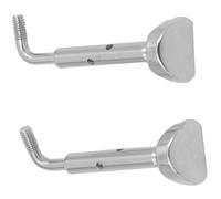 Vaguelly 2piezas Tornillos Para Barbilla De Violín y Abrazaderas Extraíbles Para Carrillera Herramientas Musicales Para Violín Mentonera