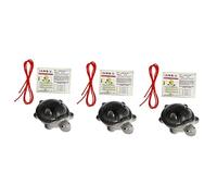 Vaguelly 3 Juegos Ocarina De 6 Agujeros Collar Colgante Ocarina De Porcelana Ocarina Del Tiempo Estudiantes Ocarina Soprano De Cerámica Animal Niño Vocalizar Escultura Porcelana Blanca