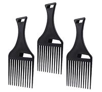 Vaguelly 3 Peines De Horquilla Huecos Para Desenredar El Cabello Cepillos Para El Cabello Peines Para Rizar El Cabello Peines Para Hombres Cepillos Desenredantes Cepillos Calientes