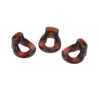 Vaguelly 3 Piezas boquilla de fácil golpe herramienta de aprendizaje de flauta boquilla guía de flujo de aire para flauta dizi de estudiante Brown