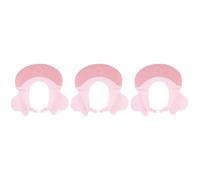 Vaguelly 3 Piezas tapa de champú visera de baño para niños pequeños los niños se lavan la gorra de pelo gorros de ducha gorro ducha bebe gorro de baño infantil gorro de champú para bebés