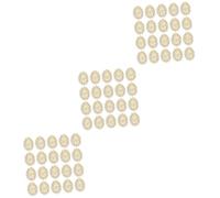 Vaguelly 3 Series Joyas De De Uñas Conformado Rhinestones for Nails Consejo Religioso Decoración Chicas Ultravioleta Clavos Hola Golden Aleación 30 Piezas*3