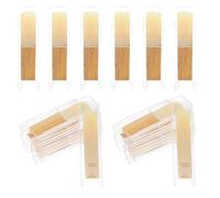 Vaguelly 30 Piezas Cañas para Saxofón Soprano Tono B para Músicos de Jazz Clásicos y Principiantes