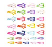 Vaguelly 30 piezas Pinzas para Pelo Niña Clips Decorativos Firmes para Flequillo y Cabello Lateral Accesorios Ligeros y Antideslizantes para Mujeres y Niñas