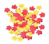Vaguelly 300 piezas Confeti Arce Artificiales para Decoración de Halloween y Acción de Gracias Paquete Material Ligero y Seguro para Fiestas para Mesas y Invitaciones
