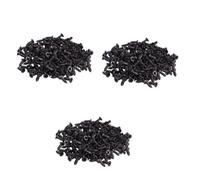 Vaguelly 3000piezas Tornillos De Montaje Para Pickup De Guitarra Eléctrica De Tornillos Negros Para Anillo Humbucker y Golpeador Compatible Diversos Instrumentos