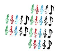 Vaguelly 30piezas Soporte De Partituras Musicales De Clips De Abrazaderas Para Notas Musicales y Documentos Fáciles De Usar y Resistentes