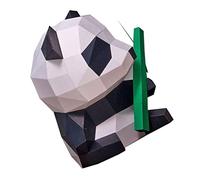 Vaguelly 3D de Panda DIY de Origami Decoración de Hogar Adorno de Animales Papel para Niños 1 Pieza