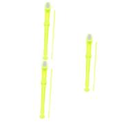Vaguelly 3juegos Instrumento Musical Infantil De Resina Para Principiantes Clarinete Educativo De Huecos Para Niño Niña y Estudiantes