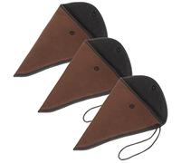 Vaguelly 3piezas Bolsa De Protección Para Ocarina De Huecos Funda De Almacenamiento Portátil Para Instrumentos Musicales Accesorio Para Viajes y Almacenaje De Objetos Pequeños